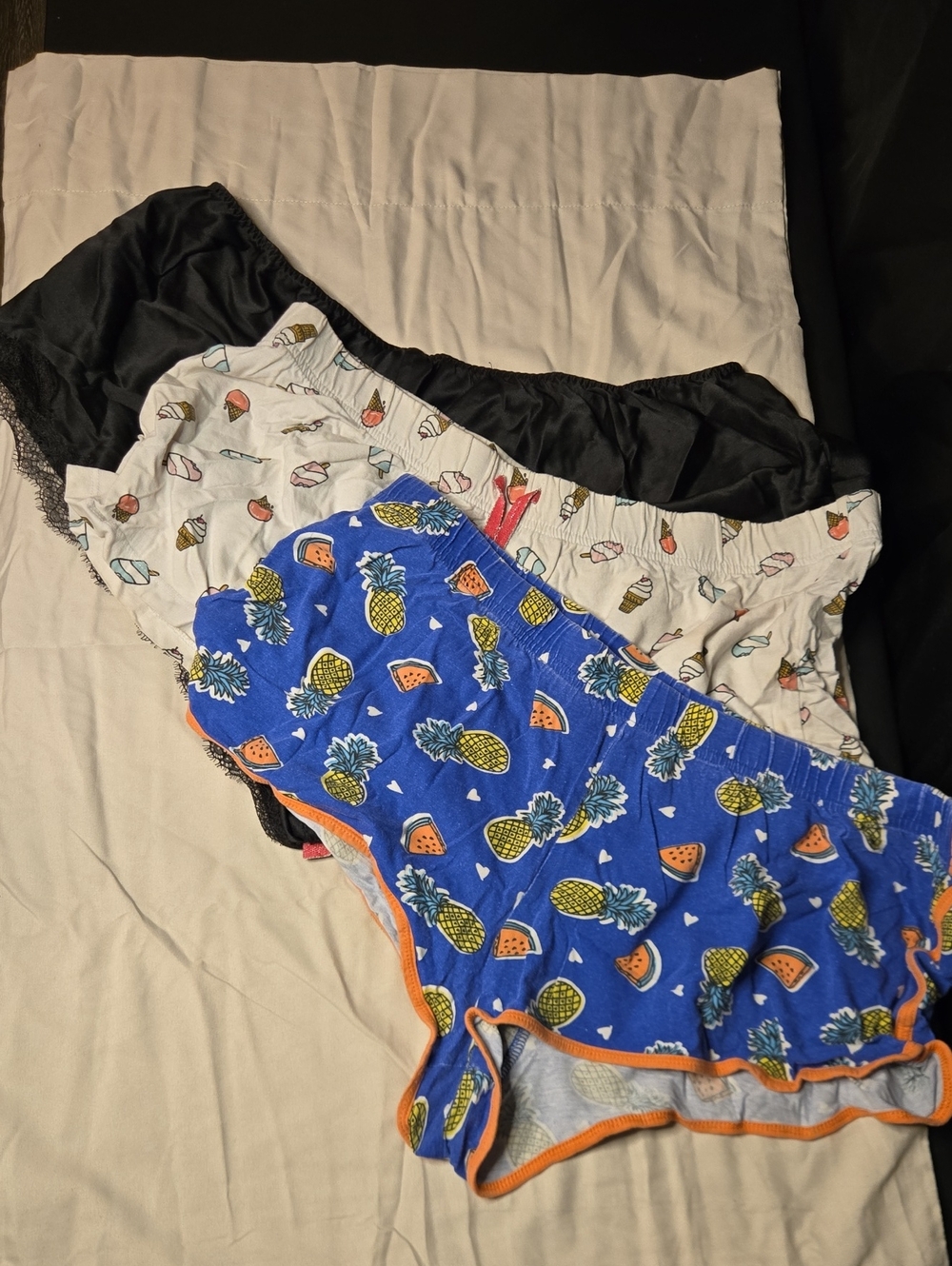 3 Pc. Lot Pajama Shorts